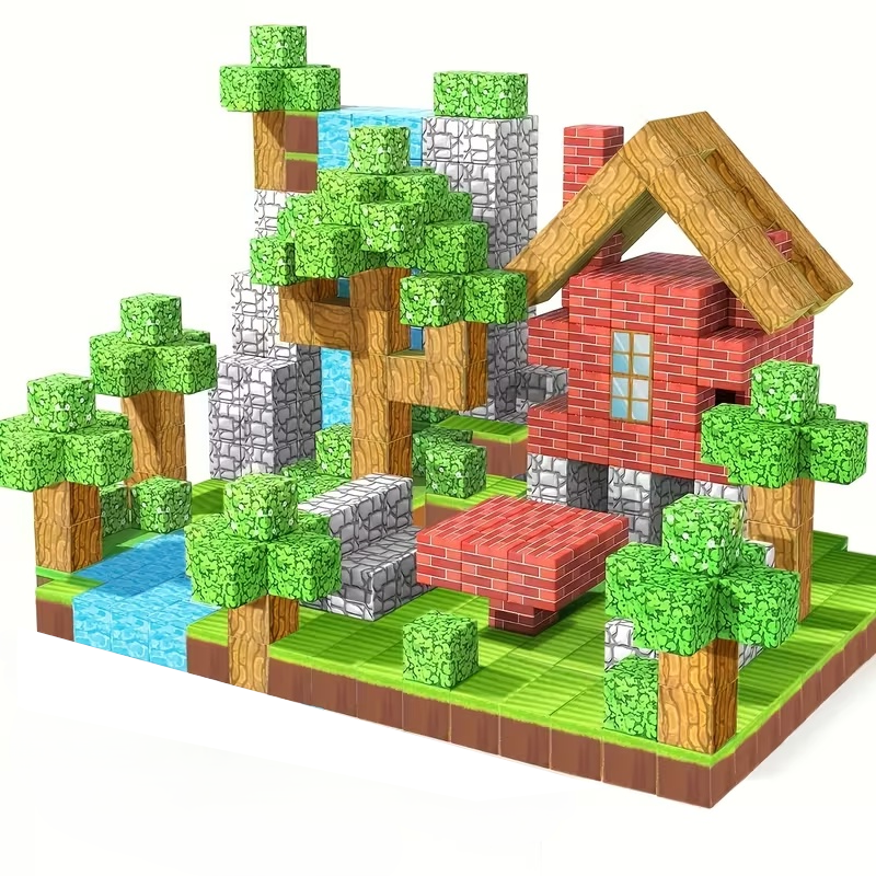 Klocki Magnetyczne - Overworld