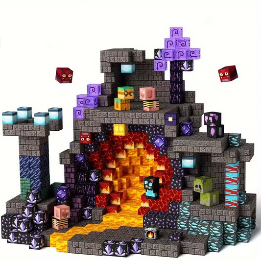 Klocki Magnetyczne - Cave