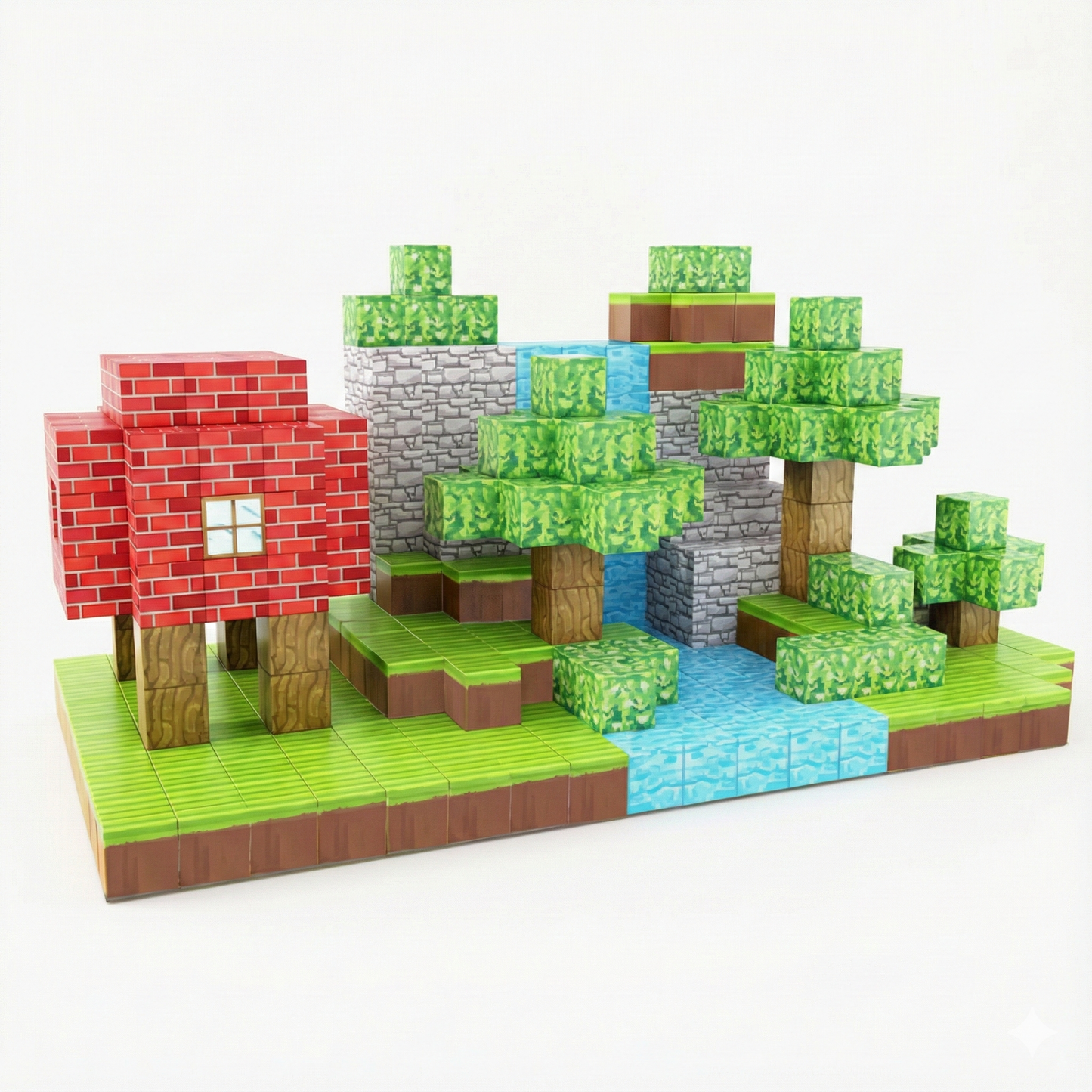 Klocki Magnetyczne - Overworld